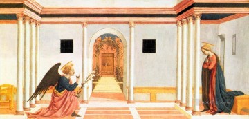 Annunciation Renaissance Domenico Veneziano Oil Paintings